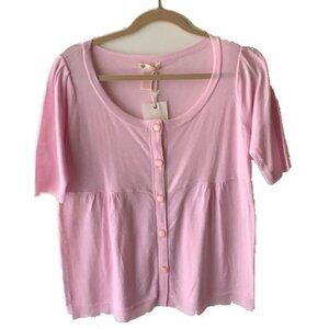 Tulle | Cardigan Sweater Pink Top